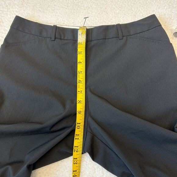 Worthington Shorts Women's Size 6 Modern Fit Black Refined Stripe NWT - Picture 4 of 8